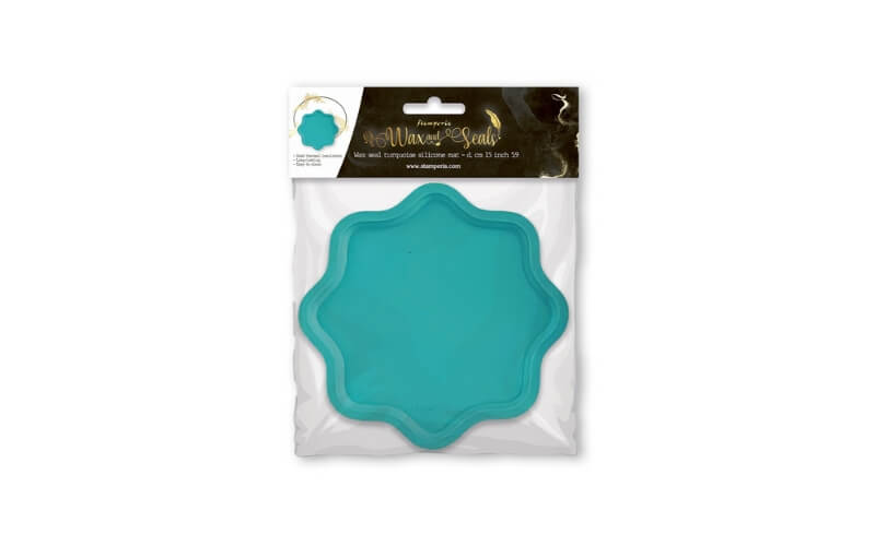 Turquoise Seal Mat 15 cm Stamperia