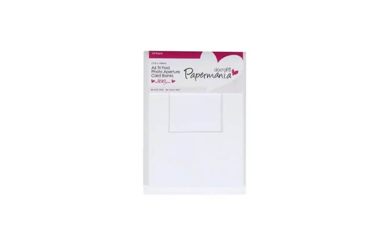 Vensterkaarten met Enveloppen A6 Papermania