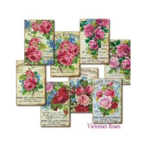 Plakboekpapier Mini Victoriaanse Rozen Decorer