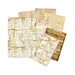 Vintage Manuscript A5 Tissue Paper Ciao Bella