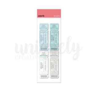 Vintage Tickets Decoratie