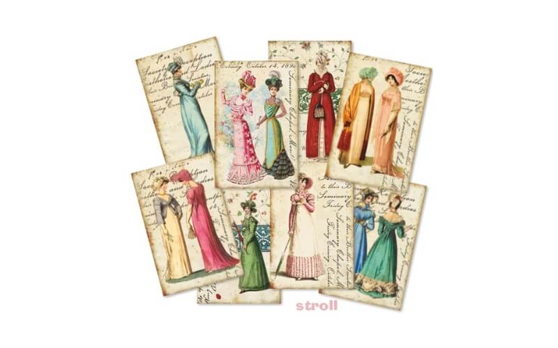 Plakboekpapier Mini Wandeling Decorer