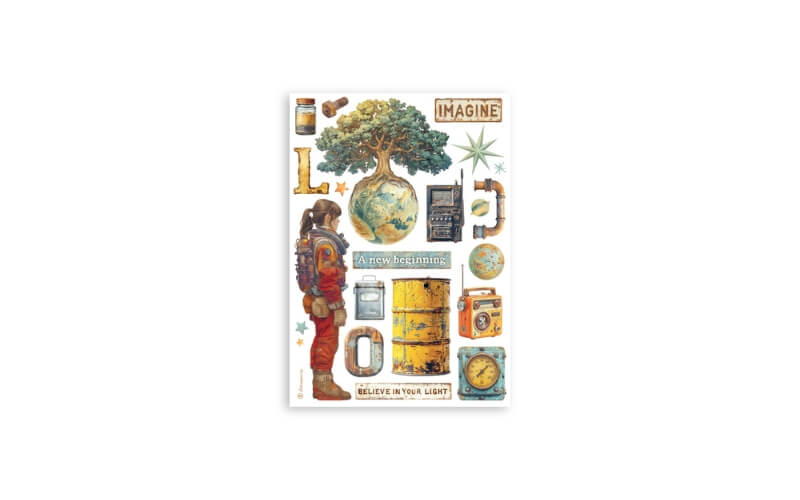 Washi Pad A New Beginning Stamperia