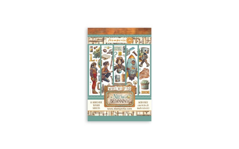 Washi Pad A New Beginning Stamperia