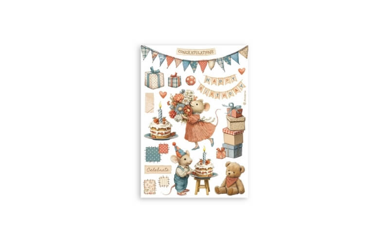 Washi-Pad Family Stamperia