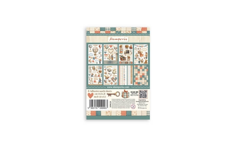 Washi-Pad Family Stamperia