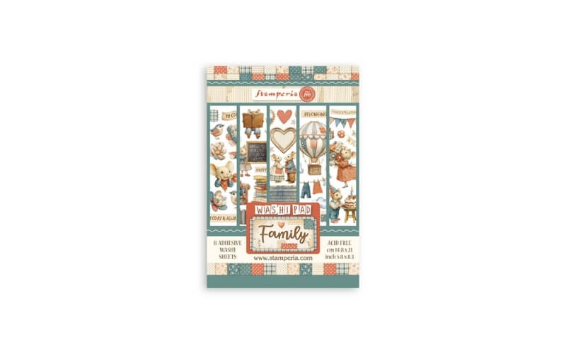 Washi-Pad Family Stamperia