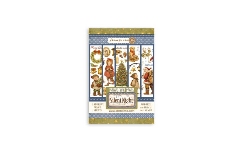 Washi Pad Silent Night Stamperia
