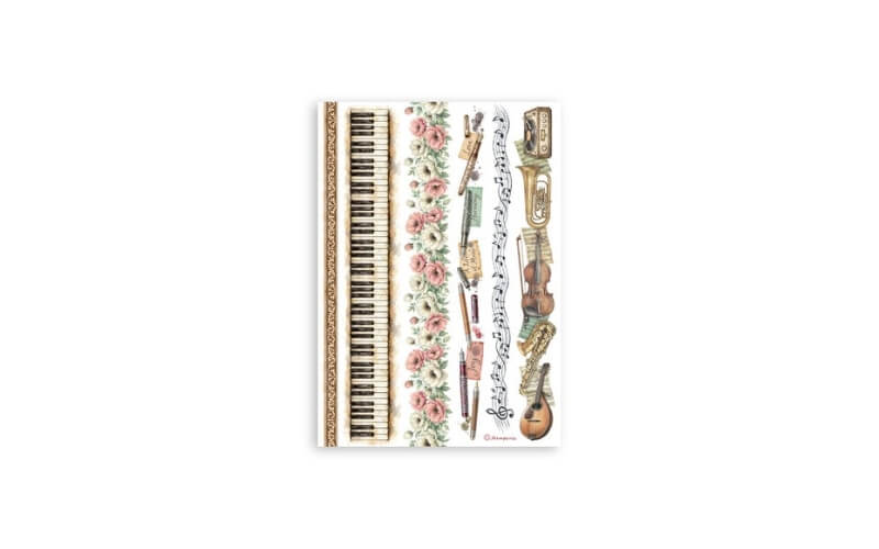 Washi Pad Symphony Stamperia
