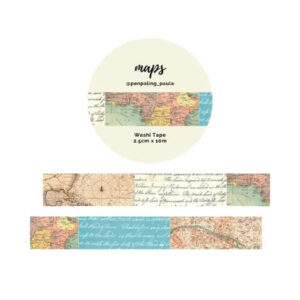 Washi-Tape Landkaarten