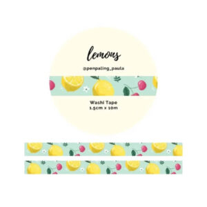 Washi Tape Lemons Penpaling_Paula