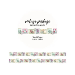 Washi-Tape Vintage Postzegels