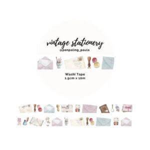 Washi Tape Vintage Stationery Penpaling_Paula