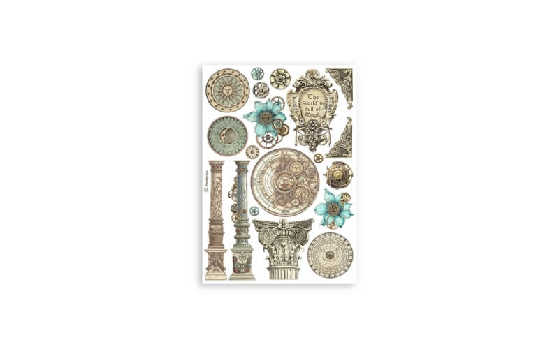 Washi-pad Fantasie Wereld Stamperia