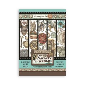 Washi-pad Fantasie Wereld Stamperia