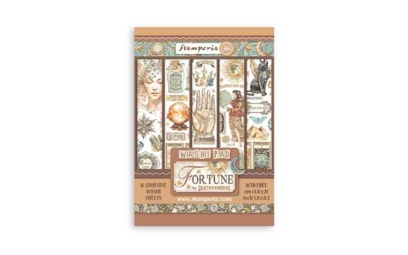 Washi-pad Fortuin Stamperia