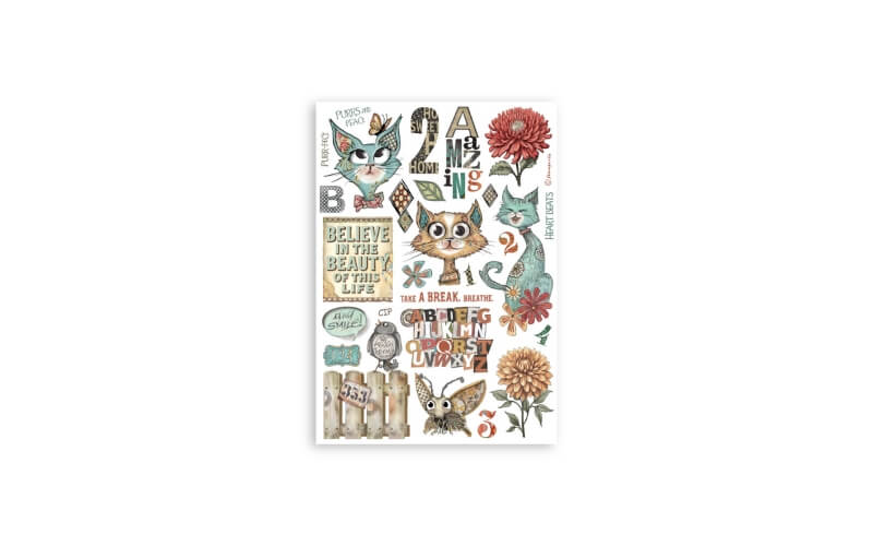 Washi-pad Furry Friends Stamperia