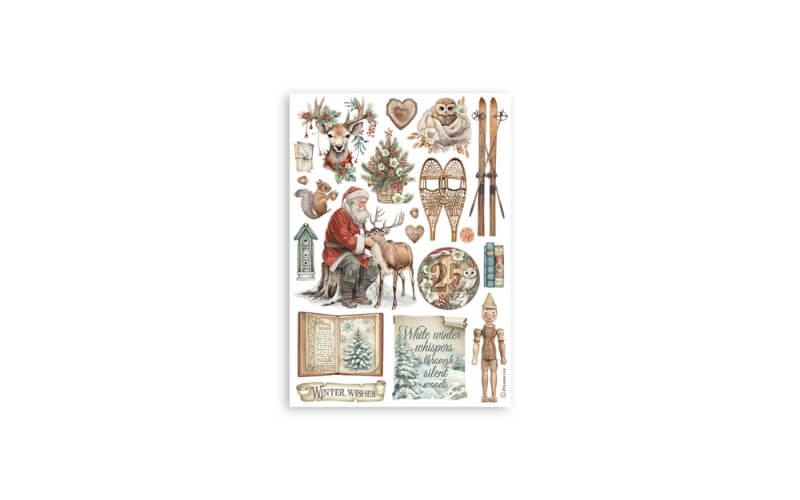 Washi-pad Het Uilenhuis Stamperia