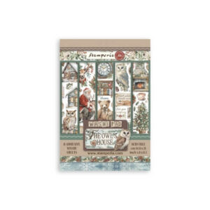 Washi-pad Het Uilenhuis Stamperia