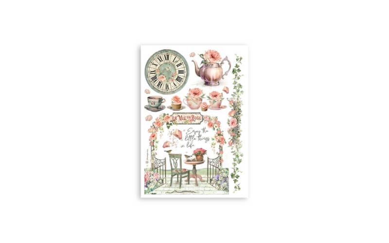 Washi pad House of Roses A5 Stamperia