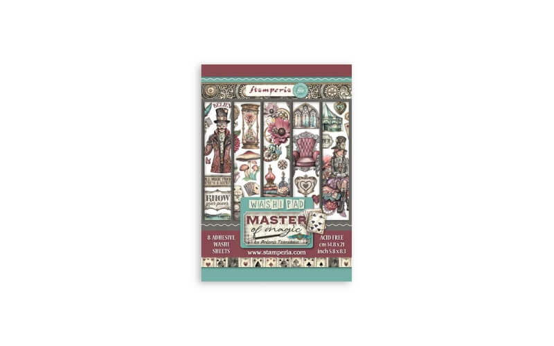 Washi-pad Meester in Magie Stamperia
