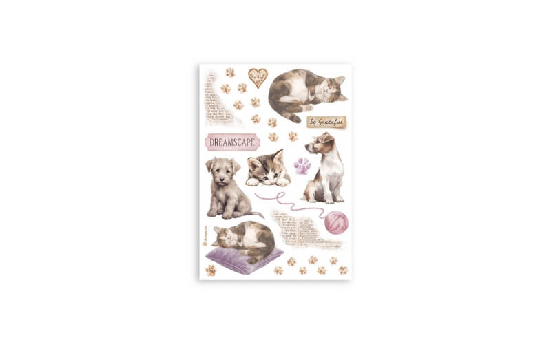 Washi-pad Quiet Days Stamperia