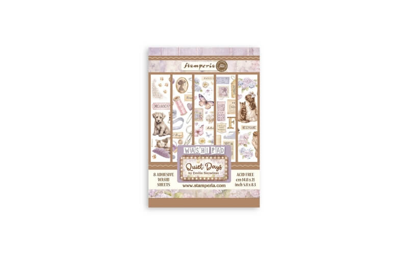 Washi-pad Quiet Days Stamperia