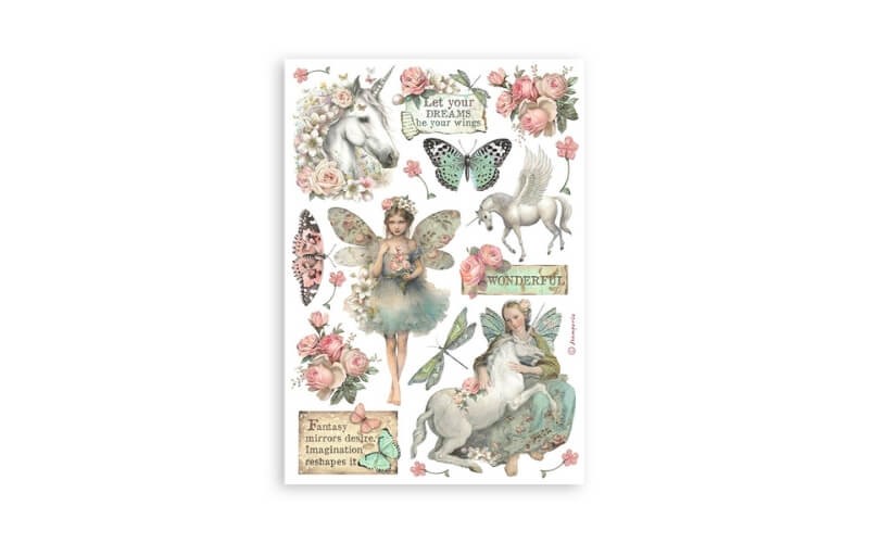 Washi-pad Wonderland Stamperia