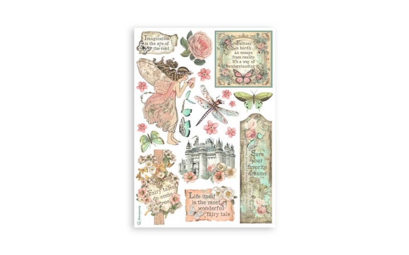 Washi-pad Wonderland Stamperia