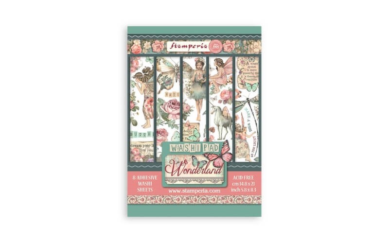 Washi-pad Wonderland Stamperia