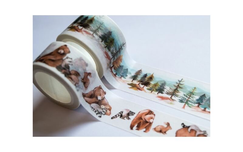 Washi-tape In het Bos Craft Consortium