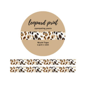 Washi-tape Luipaardprint Penpaling Paula