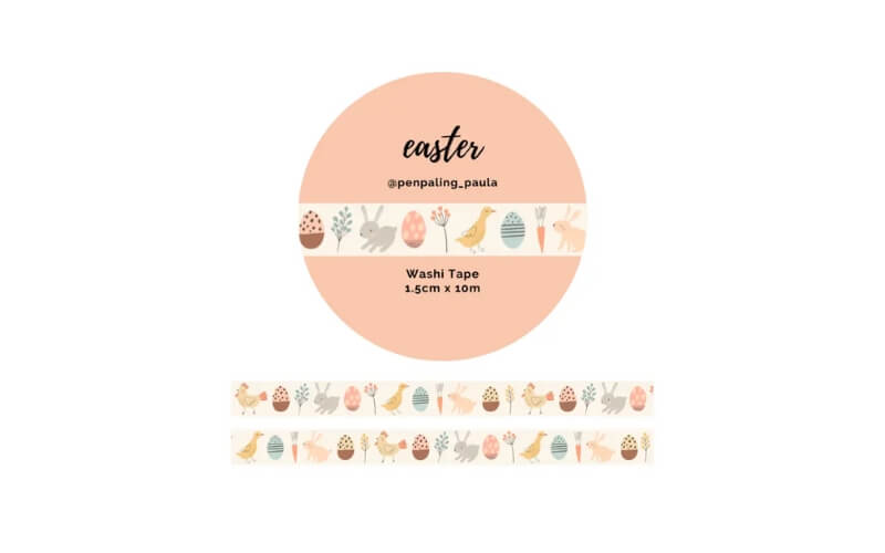 Washi-tape Pasen