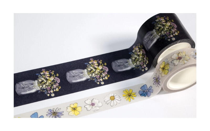 Washi-tape Veldboeket Craft Consortium