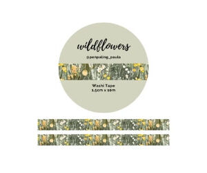 Washi-tape Wilde Bloemen Penpaling