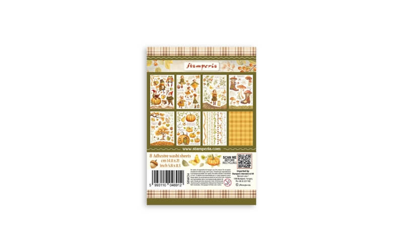 Washi-Pad Whispering Woods Stamperia