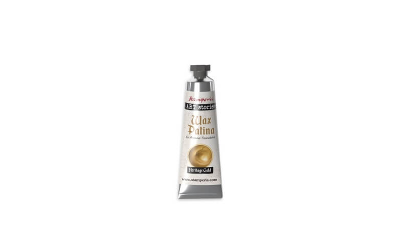 Wax Patina 40 ml Klassiek Goud Stamperia