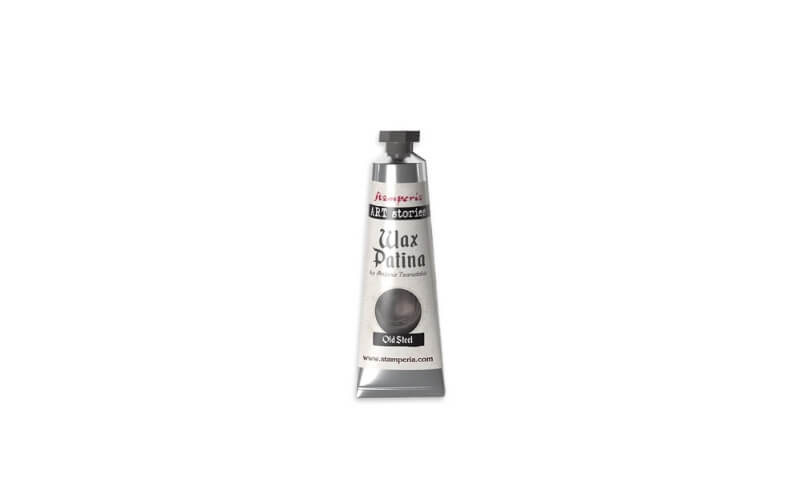 Wax Patina 40 ml Oud Staal Stamperia