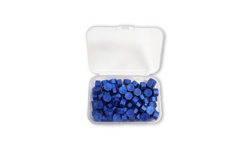 Waxblokjes Blauw 20gr. Stamperia