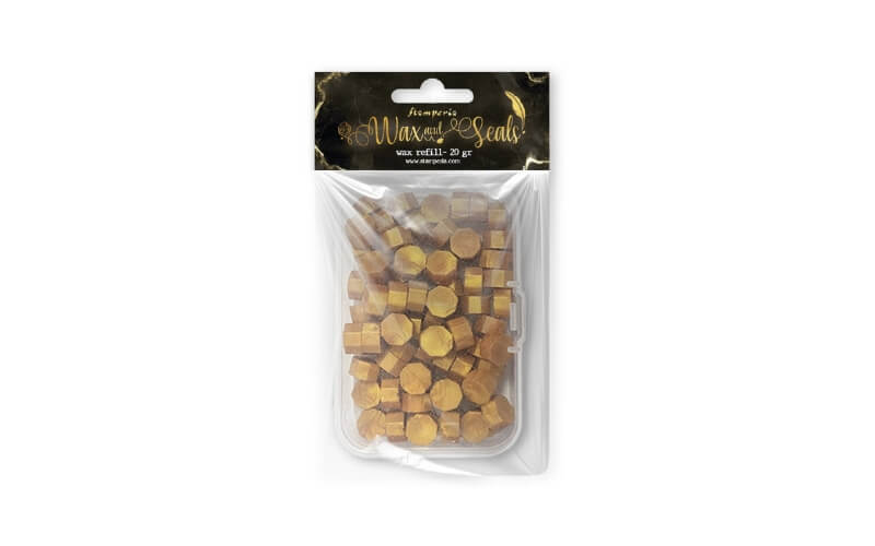 Waxblokjes Licht Goud 20gr. Stamperia