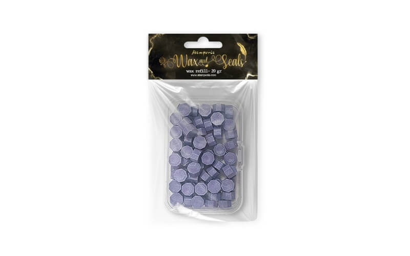 Waxblokjes Paars 20gr. Stamperia