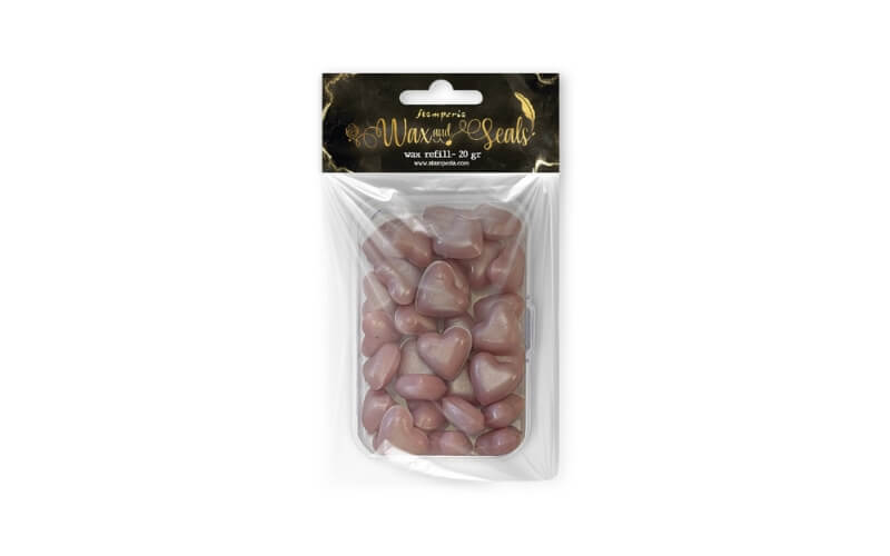 Waxblokjes Parel Roze 20gr. Stamperia