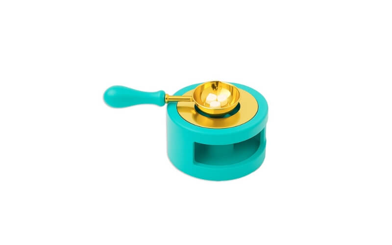 Waxzegel Brander Turquoise Stamperia