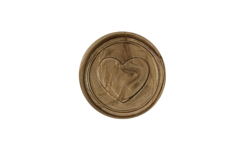 Waxzegel Stempel Hartje