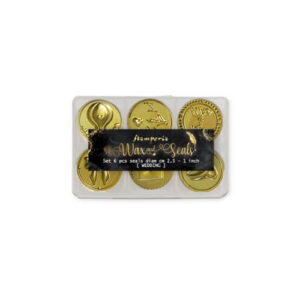 Waxzegels Set 6 Bruiloft Stamperia
