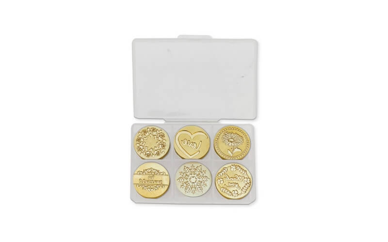 Waxzegels Set 6 'Elke Dag' Stamperia