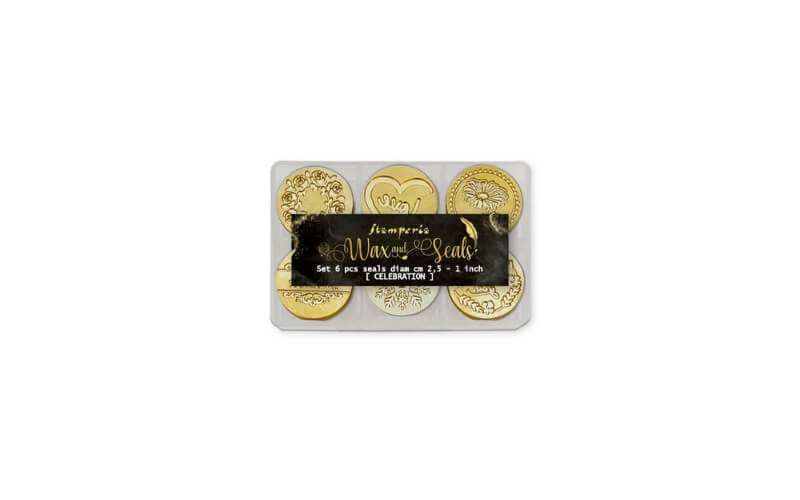 Waxzegels Set 6 'Elke Dag' Stamperia