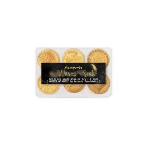 Waxzegels Set 6 Meester in Magie Stamperia