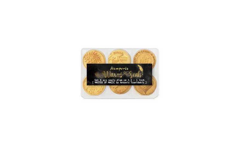 Waxzegels Set 6 Meester in Magie Stamperia