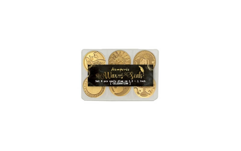 Waxzegels Set 6 'Vieringen' Stamperia